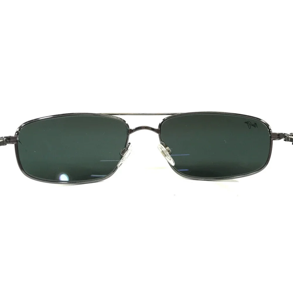 Maui Jim Sunglasses KAHUNA MJ-162-02 Gunmetal Frames with Neutral Gray Lenses